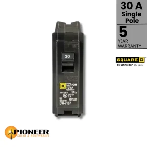 Homeline AC Breaker - 30A / Single Pole / 120-240 Volt | Pioneer Solar and Renewables Inc.