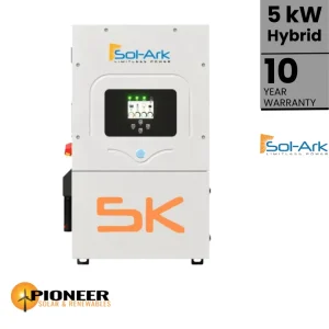 Sol-Ark 5 kW Hybrid Inverter | Pioneer Solar and Renewables Inc.