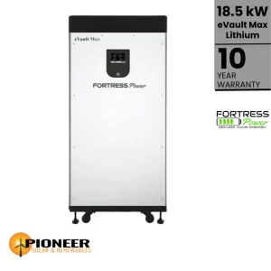 Fortress 18.5 kW eVault Max Lithium Battery | Pioneer Solar and Renewables Inc.