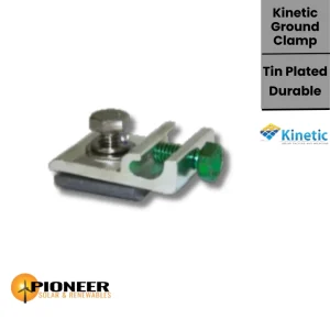 Kinetic Ground Clamp / Lug - Kinetic Solar | Pioneer Solar and Renewables Inc.