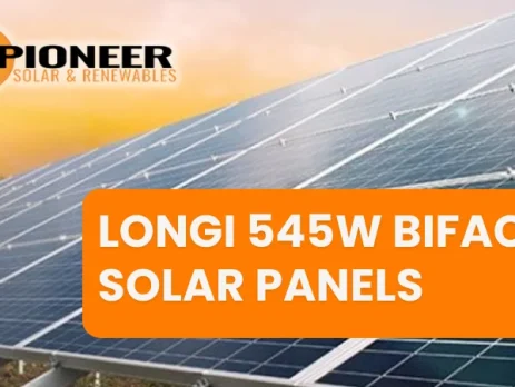 Longi 545W Bifacial Solar Panels