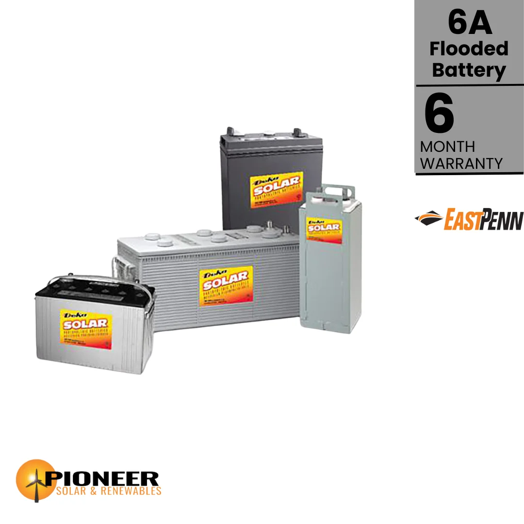 East Penn 6V 420Ah Flooded Battery - Pioneer Solar & Renewables